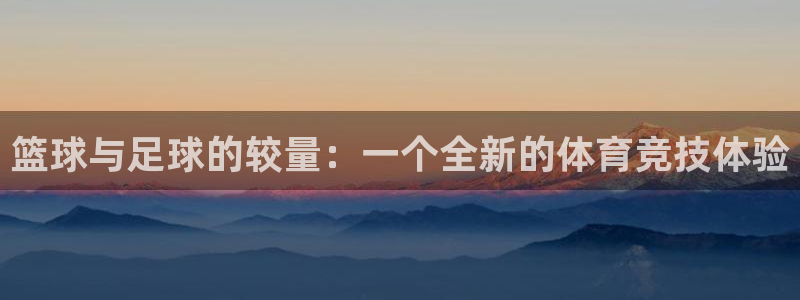 3377体育官网下载招商电话号码查询:篮球与足球的较量:一个